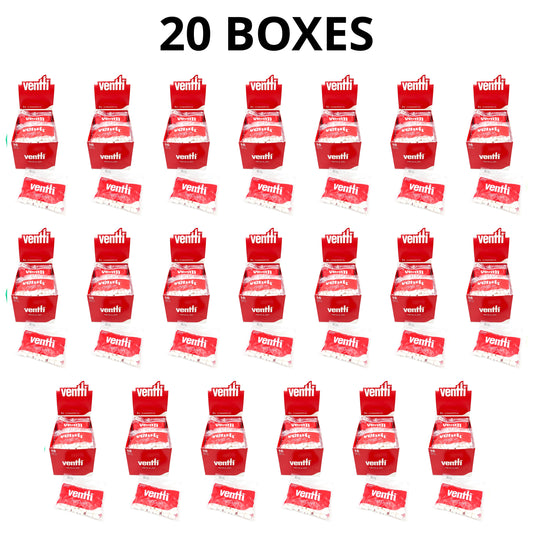 Ventti Filters Regular Red (Box of 12) - 20 Boxes