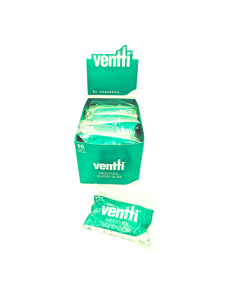 Ventti Filters Super Slim Menthol (Box of 12) - 20 Boxes