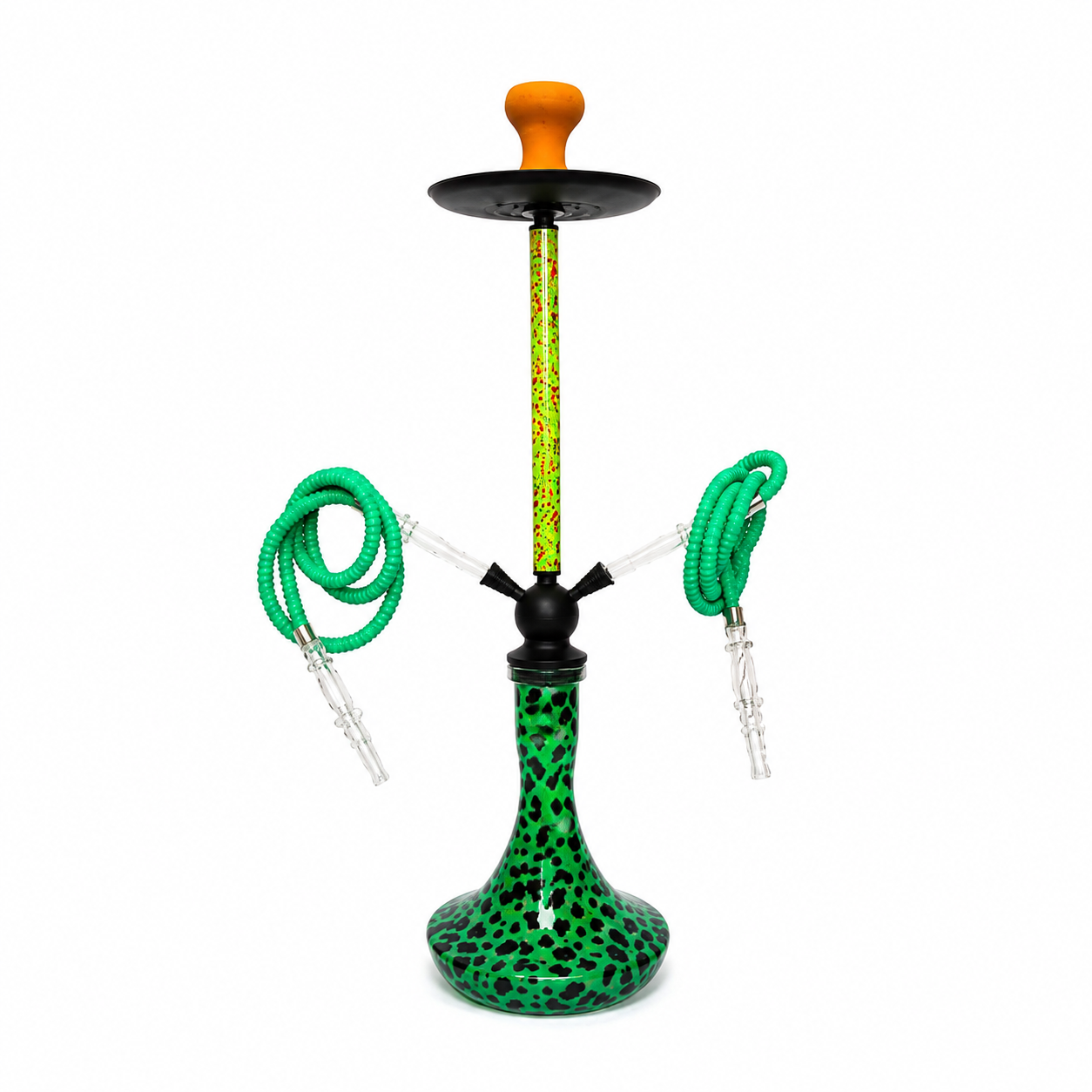 75cm Green Leopard Hookah