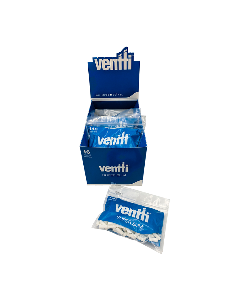 Ventti Filters Super Slim Blue (Box of 12) - 20 Boxes