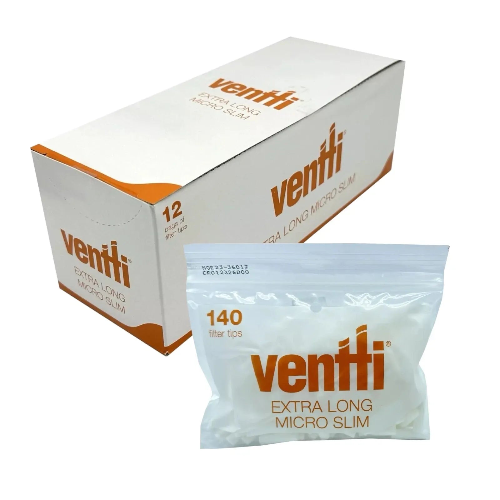 Ventti Filters Extra Long Micro Slim (Box of 12)