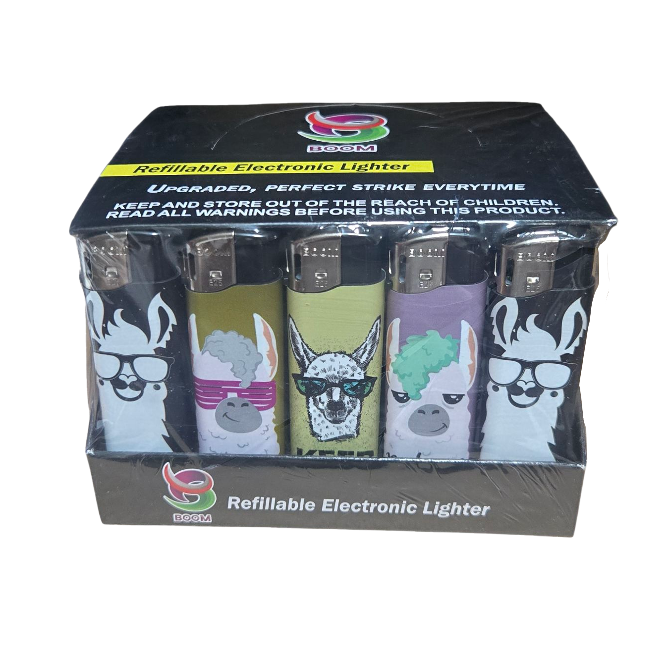 Boom Gas Lighters - Cool (50 Pack)