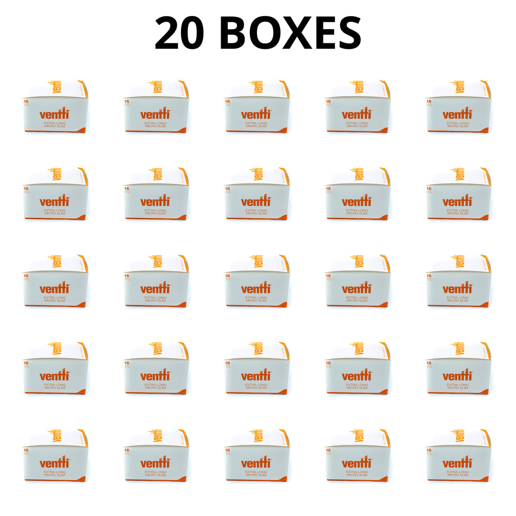 Ventti Filters Extra Long Micro Slim (Box of 12) - 20 Boxes