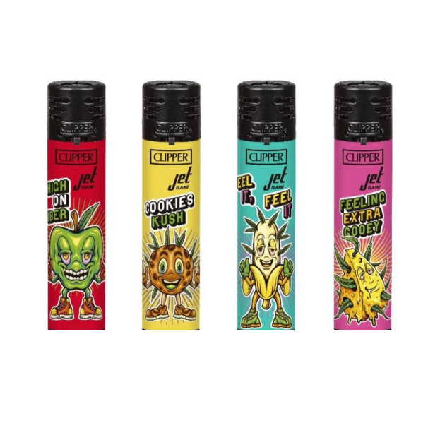 Clipper Jet Lighter - Stoned Yummy (Tray of 48)