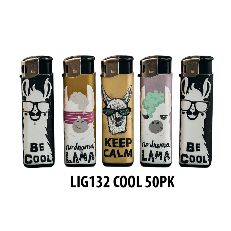 Boom Gas Lighters - Cool (50 Pack)