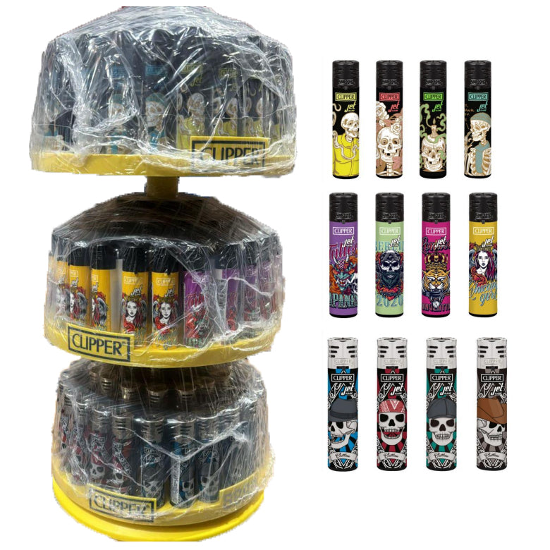 Clipper Jet Lighter - Mix (3 Trays with Stand)