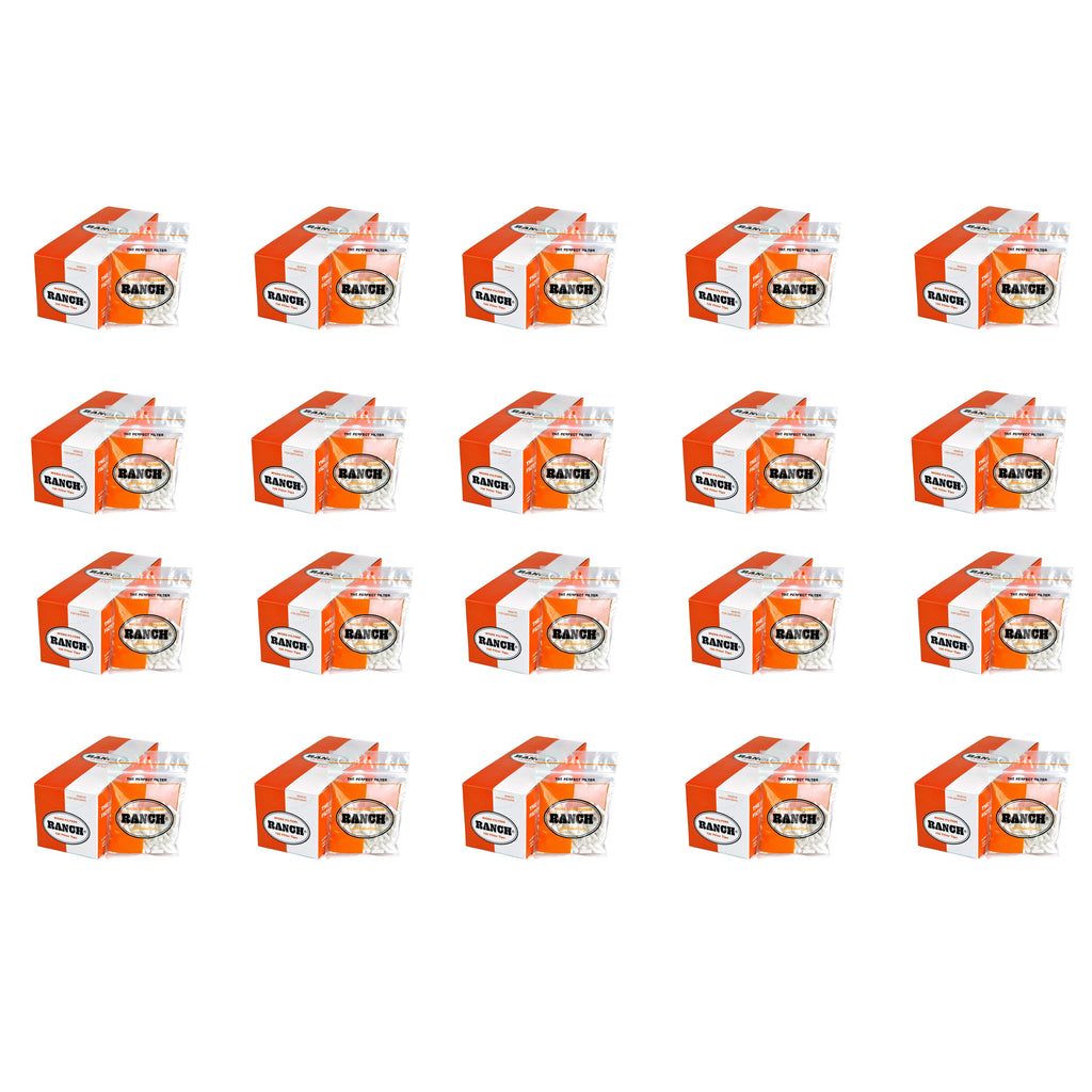 Ranch Filters Micro Slim Orange (Box of 12) - 20 Boxes
