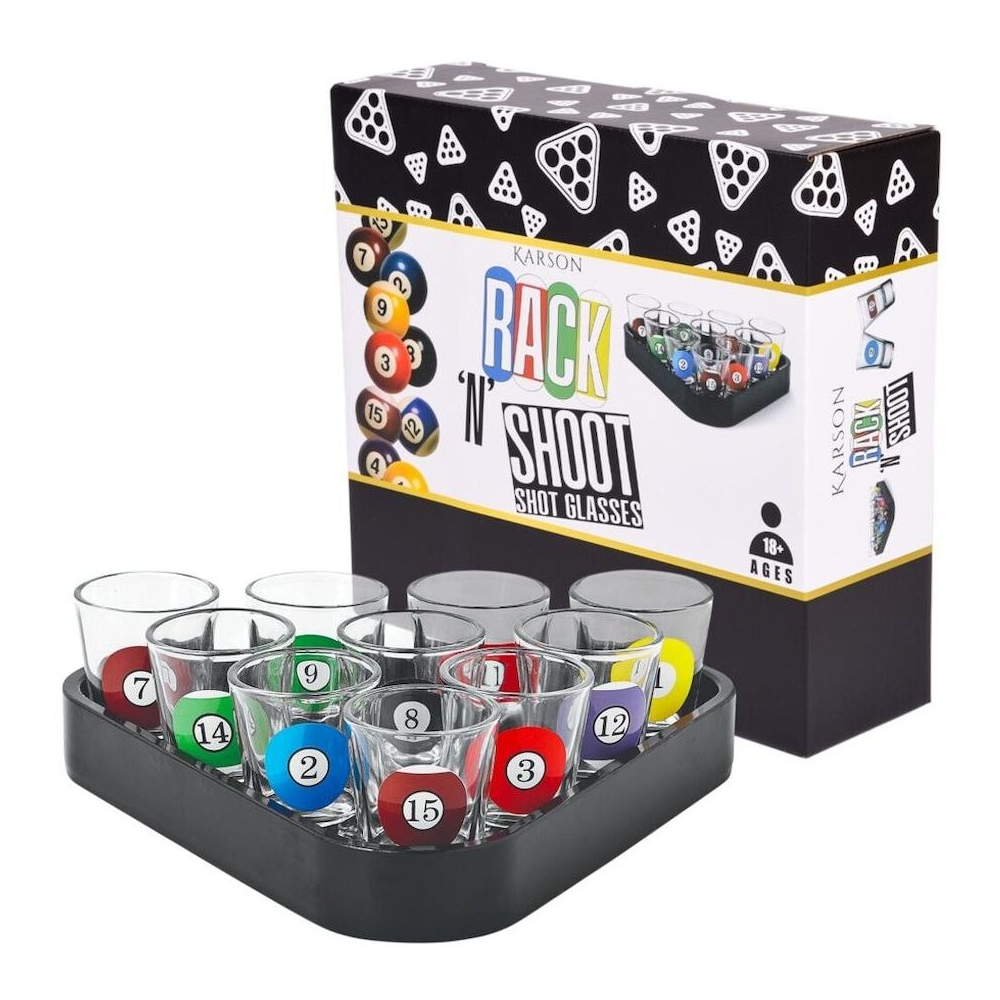 Karson Rack n Shoot Pool Party Game