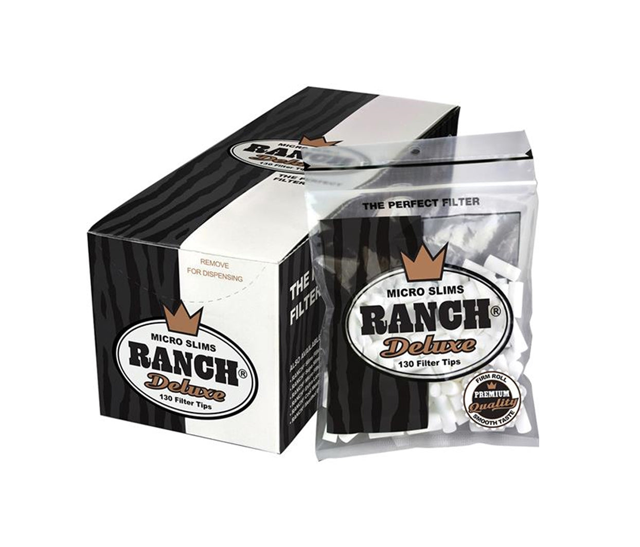 Ranch Filters Deluxe Micro Slim (Box of 12) - 20 Boxes
