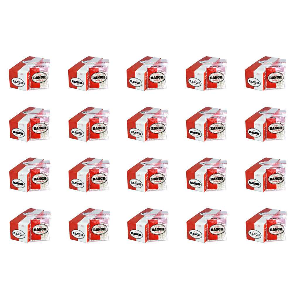 Ranch Filters Slim Red (Box of 12) - 20 Boxes