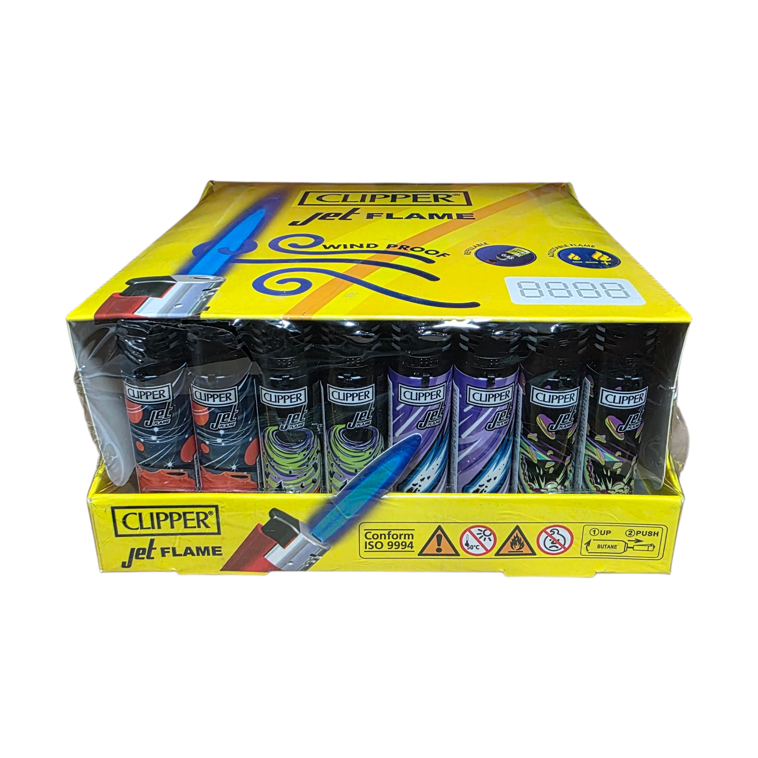 Clipper Jet Lighter - Via Lactea (Tray of 48)