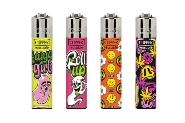 Clipper Lighter - Roll Up (Tray of 48)