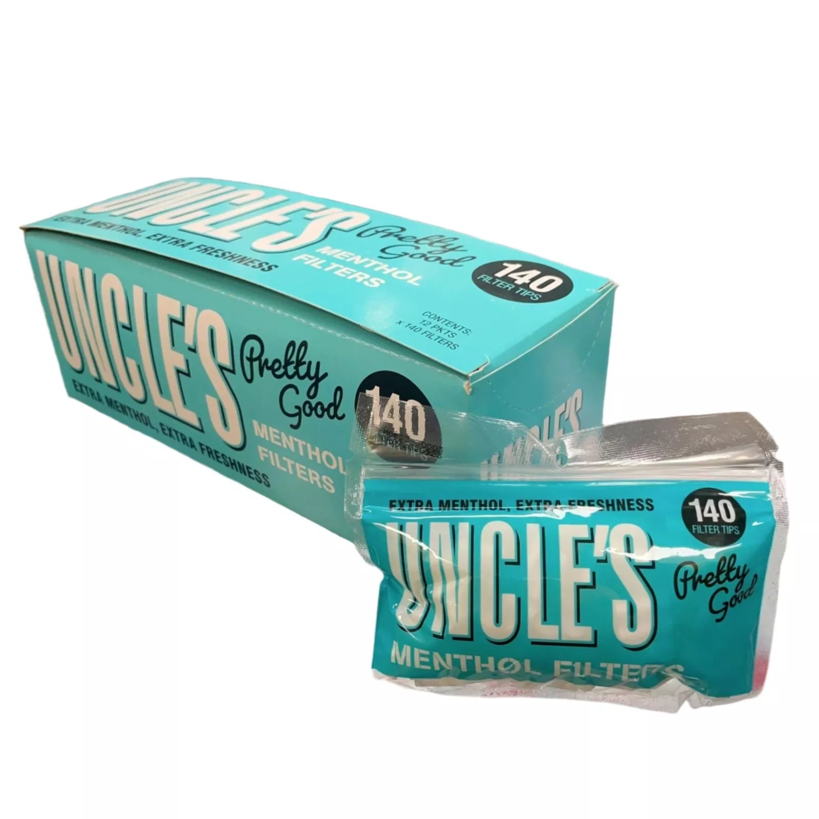 Uncle's Filters Menthol (Box of 12)