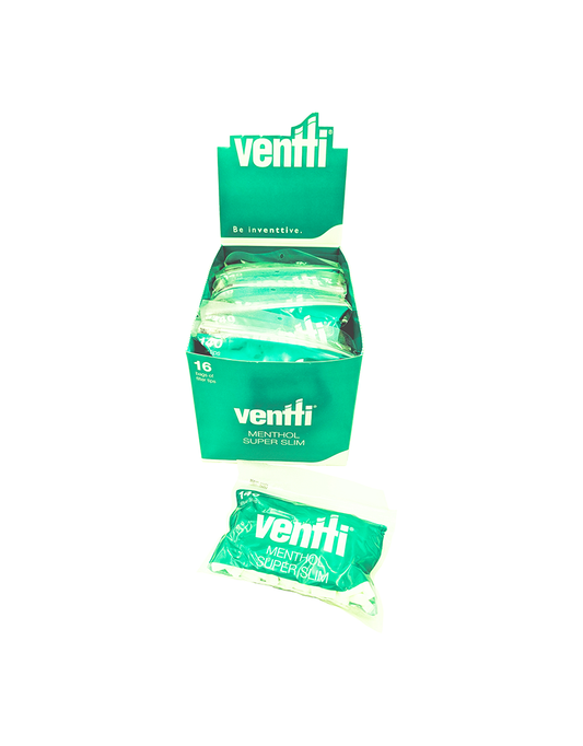 Ventti Filters Super Slim Menthol (Box of 12)
